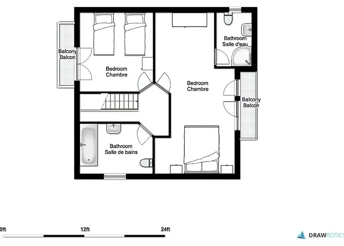 Chalet Large Chalet, Sleeps 12, 200m2, 5 Bedroom, 4 Bathroom, Garden, Jacuzzi, Sauna Chamonix